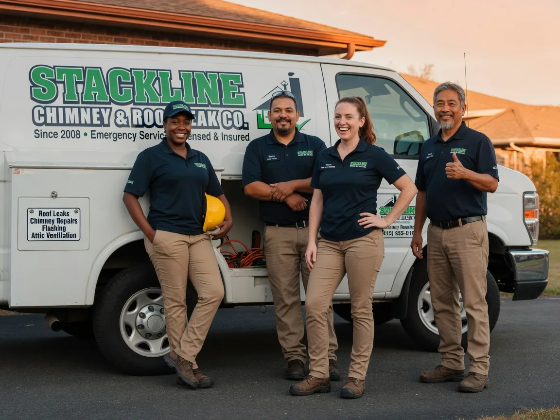 Chimney flashing repair company in Lyman, NE